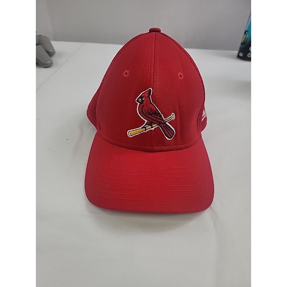 St. Louis CARDINALS Big Melon MLB Hat Baseball‎ Ball Cap Red  Small/Medium